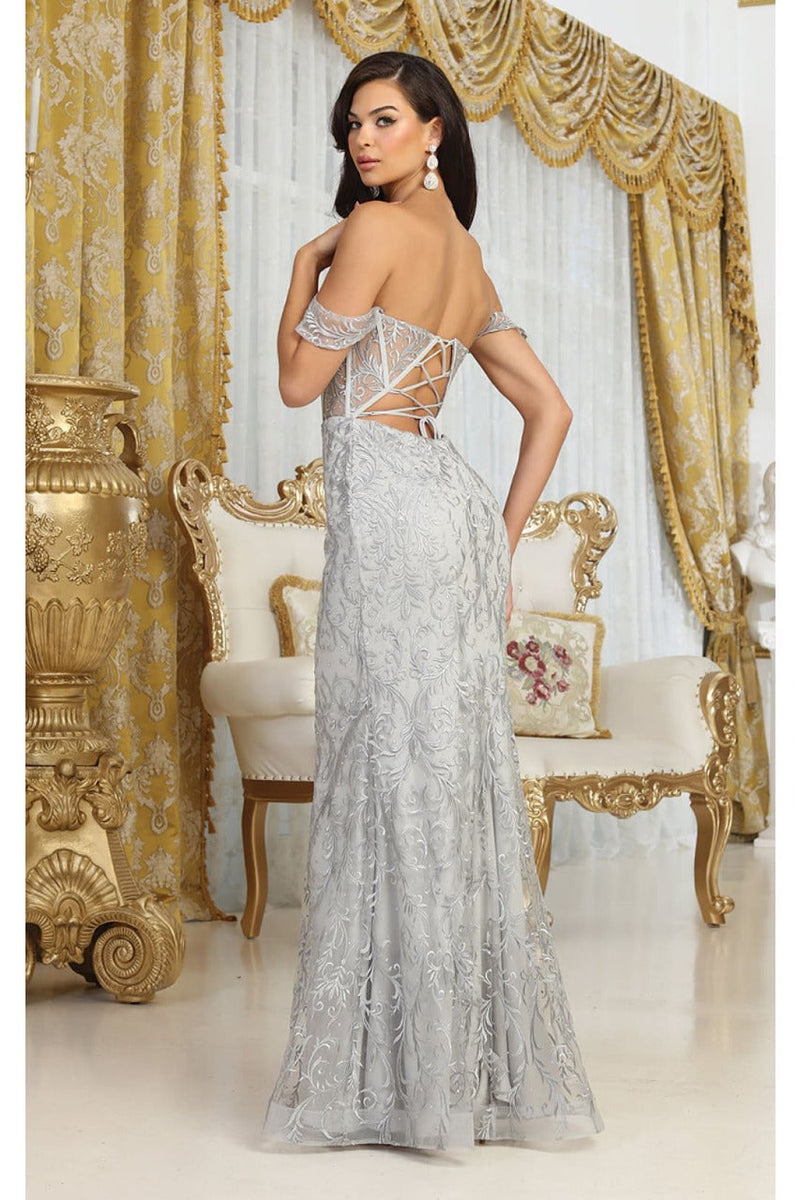 rhinestone corset dress The Mercedes Strapless Crystal Embellished Corset Dress Black / 4