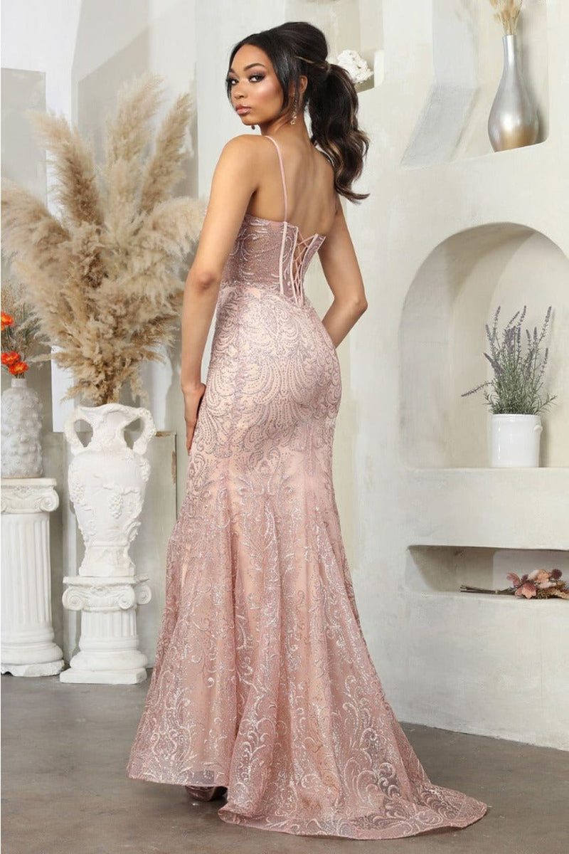 May Queen MQ2058 Sweetheart Corset Bodice Formal Prom Gown sheerdreamz