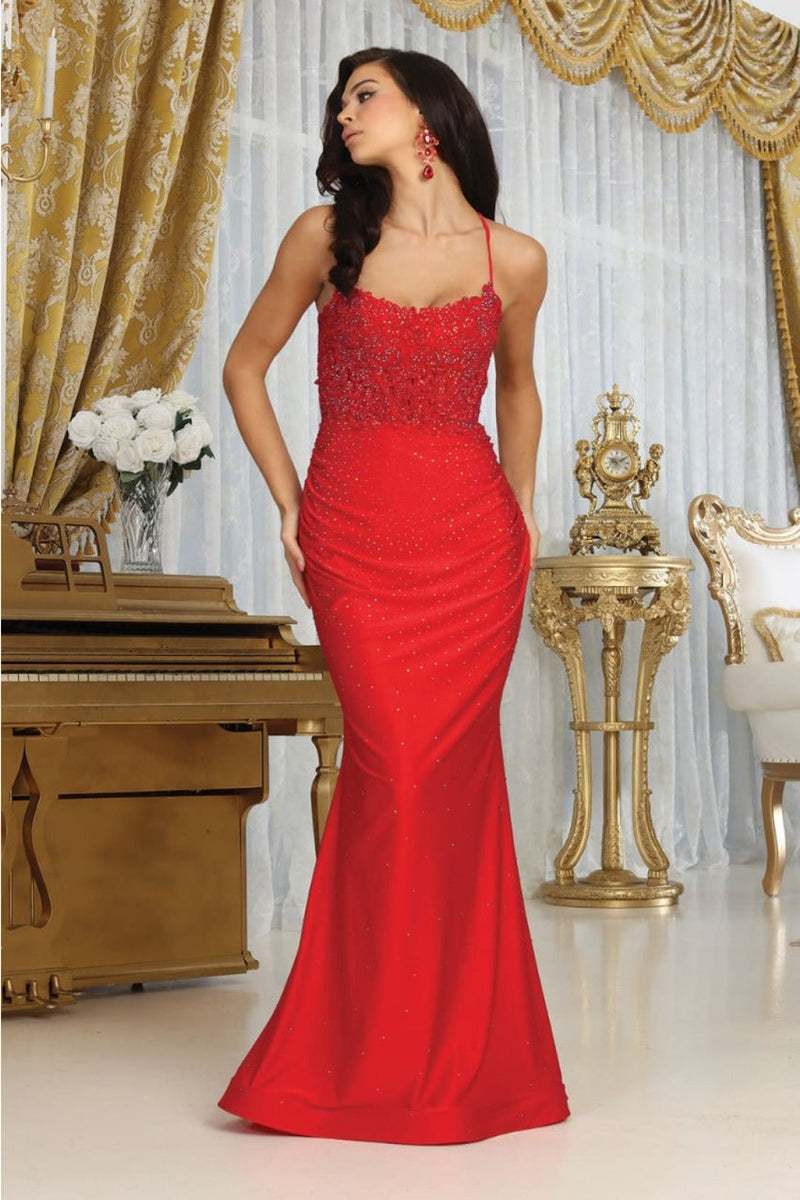 Geek Bar Flavors Aquarius May Queen MQ2073 Scoop Neck Stretch Jersey Prom Gown with Rhinestone E Geek Bar Flavors Aquarius May Queen MQ2073 Scoop Neck Stretch Jersey Prom Gown with Rhinestone E