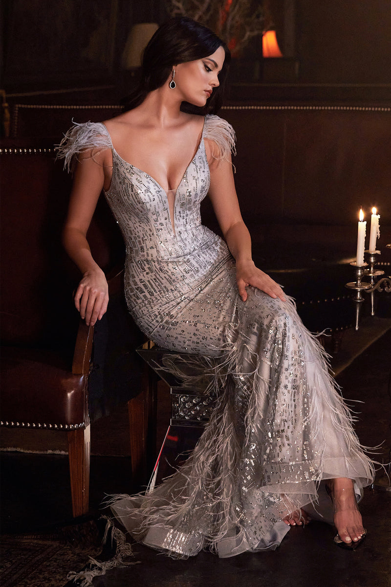 MERMAID WEDDING DRESS BY CINDERELLA DIVINE CB088– sheerdreamz