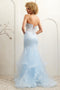 Amelia Couture 8002 Strapless Ruffled Mermaid Dress