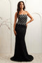 Amelia Couture IN2001 Fitted Strapless Sequin Gown