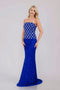 Amelia Couture IN2001 Fitted Strapless Sequin Gown