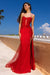 Amelia Couture 7064 Applique Sleeveless Slit Gown