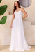 Amelia Couture 3023 Ethereal Chiffon A-Line Gown with Beaded Bodice