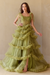 Amelia Couture 8900-FY091124 Sleeveless Ruffled A-Line Gown