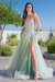 Amelia Couture TM1028 Graceful Sleeveless A-Line Gown with Side Slit