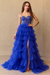 Amelia Couture 4048 Whimsical Sleeveless A-Line Gown with Tiered Skirt