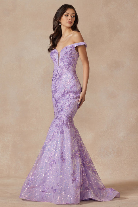 Juliet JT2412 Long Mermaid Sweetheart Prom Dress – XS
