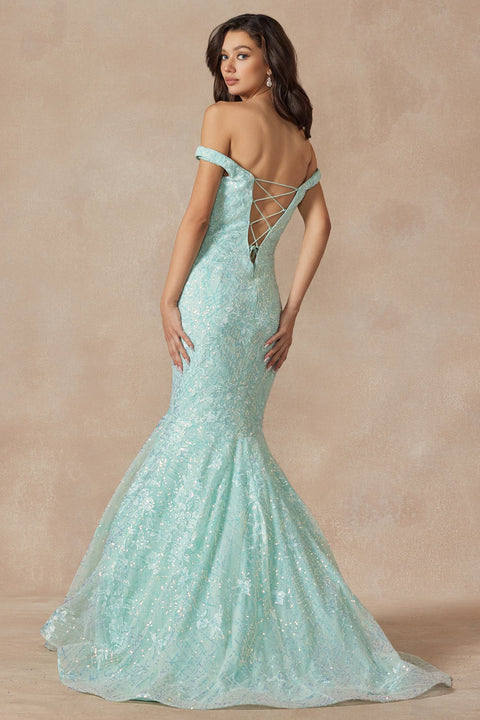 Juliet JT2412 Long Mermaid Sweetheart Prom Dress – 2XL