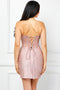 Short Strapless Dress by Amelia Couture 5071S