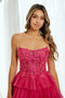Tiered Homecoming Dress by Amelia Couture 9066S