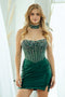 Short Strapless Dress by Amelia Couture 2130S