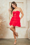 Short Tiered Dress by Amelia Couture 2063S