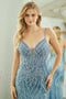Pearl Beaded Evening Gown by Amelia Couture 2132