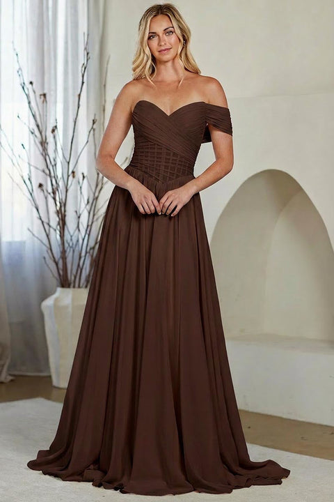 Amelia Couture 9097 One Shoulder A-Line Gown