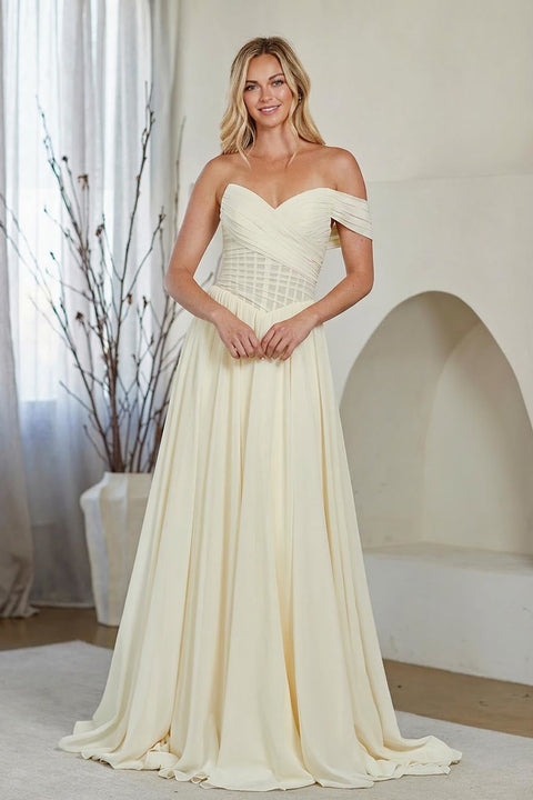 Amelia Couture 9097 One Shoulder A-Line Gown