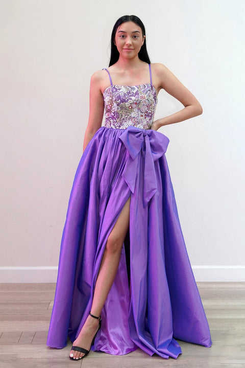 Juliet JT2701A Long Sweetheart Beaded Satin Prom Dress – Aqua Mint