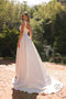 Nox Anabel Sleeveless Ball Gown with Corset for Weddings JW981