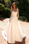 Nox Anabel Sleeveless Ball Gown with Corset for Weddings JW981