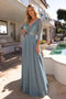 Nox Anabel A-line Gown with Embellished 3/4 Sleeves MF101