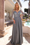 Nox Anabel A-line Gown with Embellished 3/4 Sleeves MF101