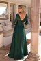 Nox Anabel A-line Gown with Sequin Bodice and 3/4 Sleeves MF103