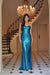 Nox Anabel T1499 Luxe Metallic Strapless Fitted Gown
