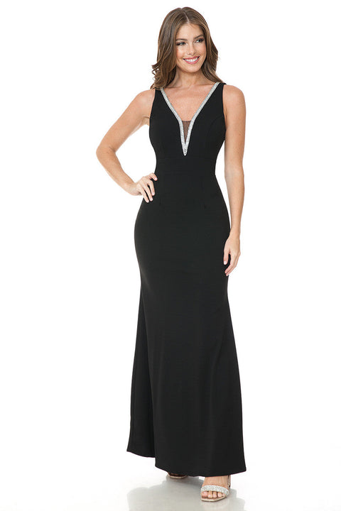 Fitted Evening Formal Long Dress Lenovia 5270