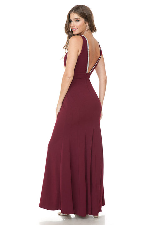 Fitted Evening Formal Long Dress Lenovia 5270