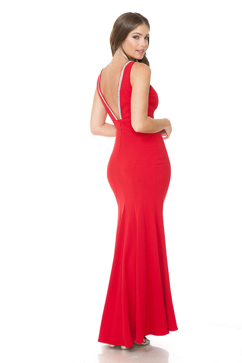 Fitted Evening Formal Long Dress Lenovia 5270