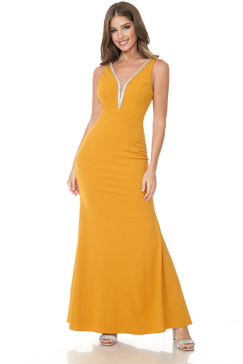 Fitted Evening Formal Long Dress Lenovia 5270