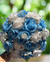 Baby Blue Quinceañera Flower Bouquet