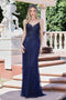 Long Formal Fitted Prom Dress by Adora Design 3311