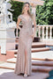 Fitted long Formal Plus Size Dress by: Adora Design  3313