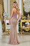 Long Formal Fitted Prom Dress by Adora Design 3311