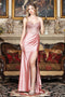 Adora Design 3309 Long Formal Fitted Corset Beaded Prom Dress