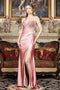 Adora Design 3309 Long Formal Fitted Corset Beaded Prom Dress