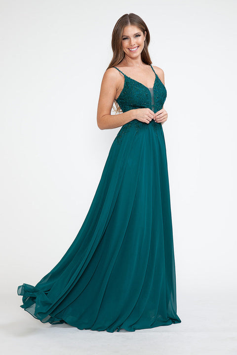 Long Formal Evening Prom Dress Lenovia 8185