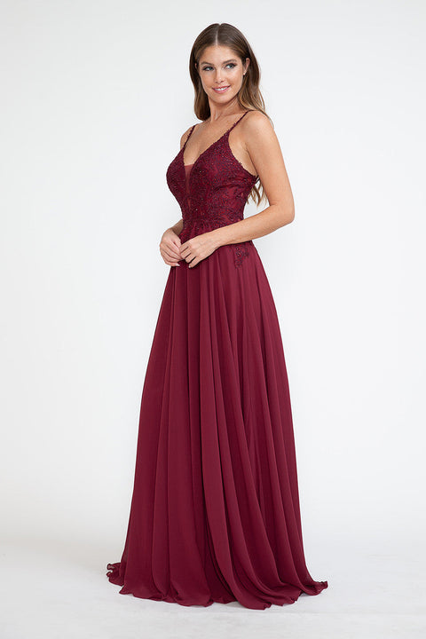 Long Formal Evening Prom Dress Lenovia 8185