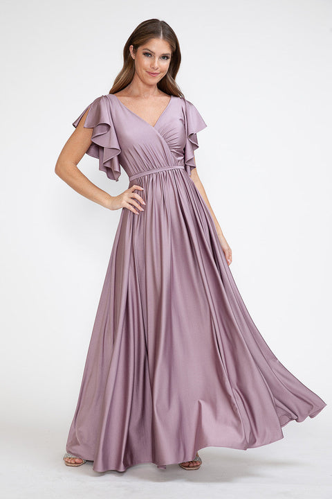 Long Formal Mother of the Bride Dress Lenovia 5277