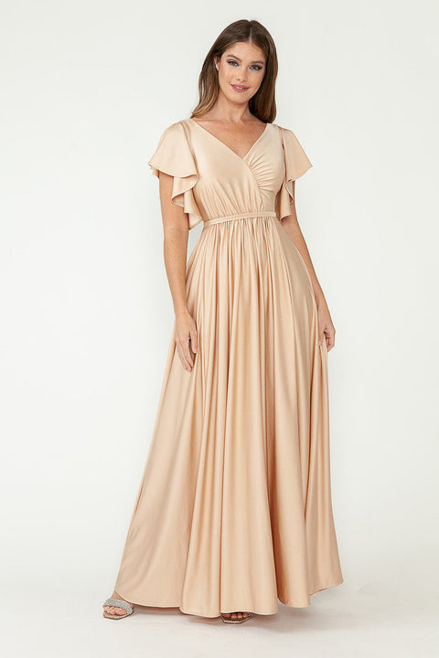 Long Formal Mother of the Bride Dress Lenovia 5277