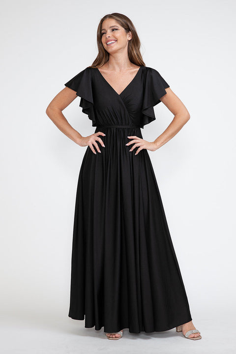 Long Formal Mother of the Bride Dress Lenovia 5277