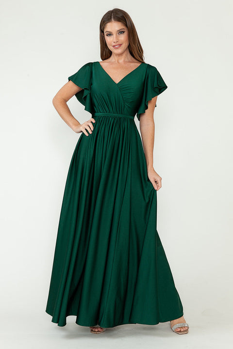 Long Formal Mother of the Bride Dress Lenovia 5277