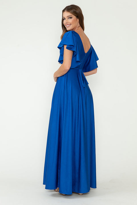 Long Formal Mother of the Bride Dress Lenovia 5277