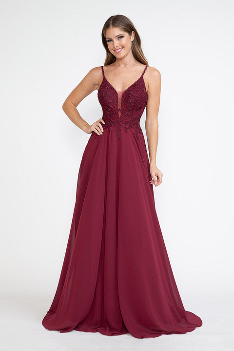 Long Formal Evening Prom Dress Lenovia 8185