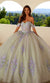 Juliet JT1479J Sparkling Quinceañera Ball Gown with Beaded Corset and Layered Tulle Skirt