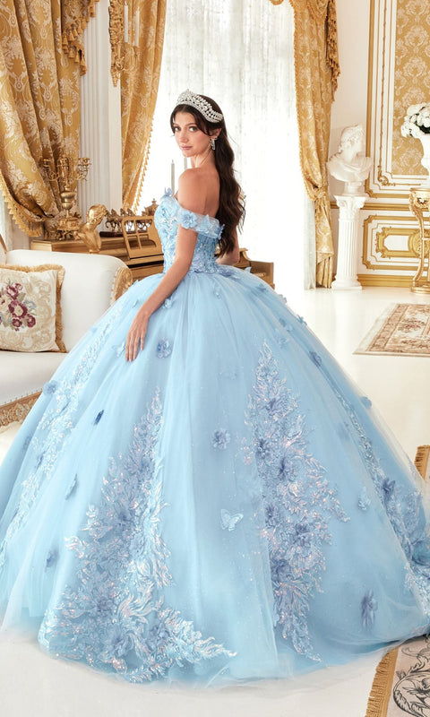 Ladivine 15713 Quinceañera Gown with Elegant Silhouette