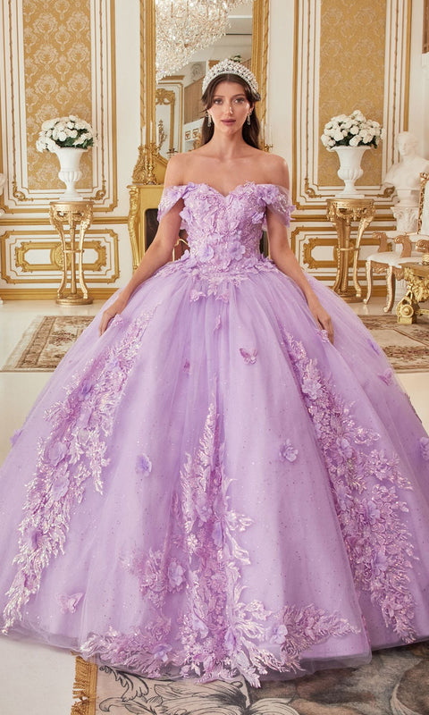 Ladivine 15713 Quinceañera Gown with Elegant Silhouette