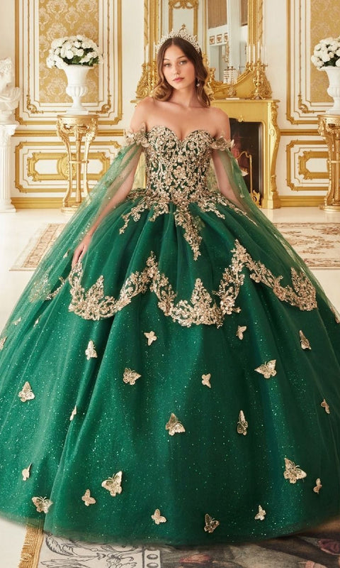 Ladivine 15721 Quinceañera Gown with Elegant Silhouette